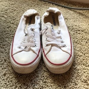 White Converse Sneakers